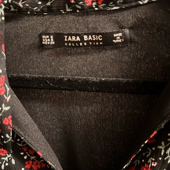 Zara floral dress with front tie - Picture 5 of 5